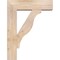Ekena Millwork Funston Block Smooth Bracket w/ Offset Brace, Douglas Fir, 7 1/2"W x 26"D x 34"H BKT0806X26X34FST05SDF - alternate 4